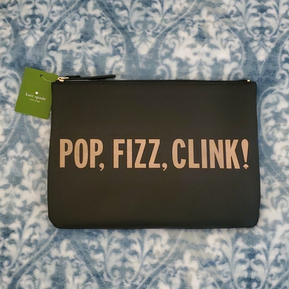 NWT Kate Spade Gia Crystal Court Large Clutch - Picture 2 of 9